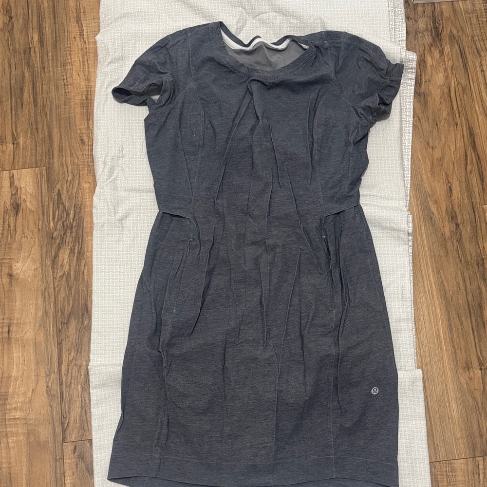 Lululemon Athletica Charcoal Mini Dress